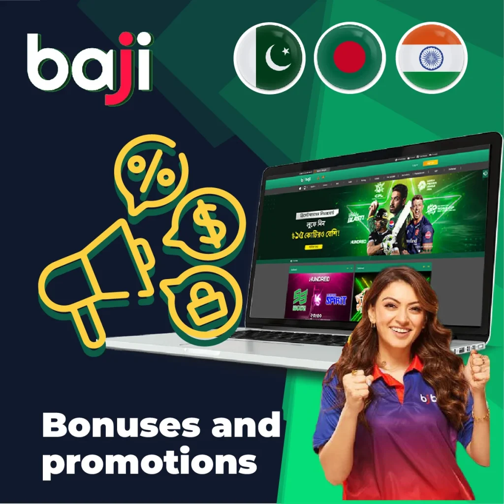 Baji Live promotions and bonuses