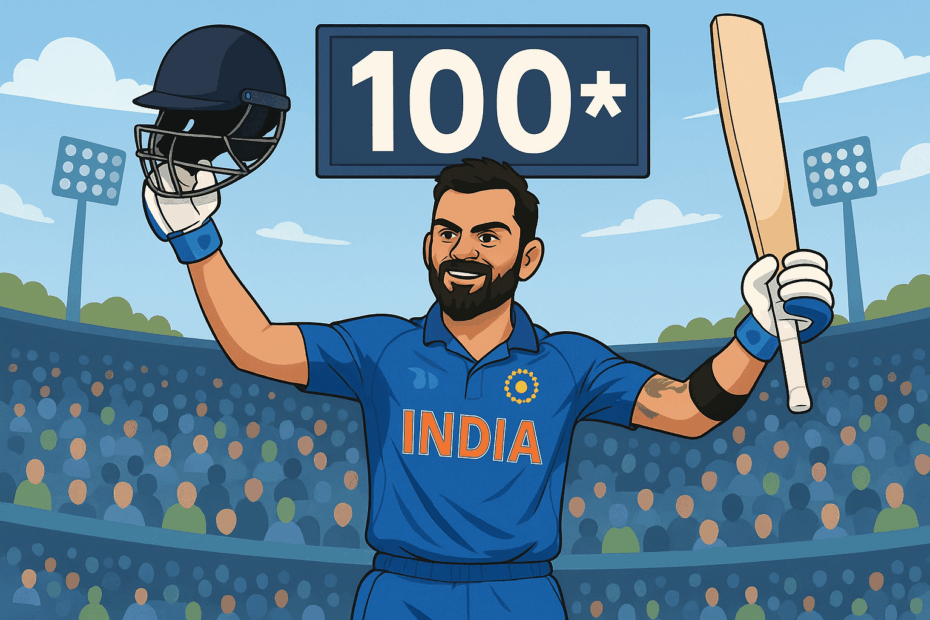 Kohli international centuries: Complete ODI, Test & T20I guide